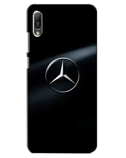 Чехол для Huawei Y6 2019 с картинкой «Mercedes на металле» Чехол для Huawei Y6 2019 с картинкой «Mercedes на металле»