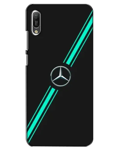 Чехол для Huawei Y6 2019 с картинкой «Спортивные линии Mercedes» Чехол для Huawei Y6 2019 с картинкой «Спортивные линии Mercedes»