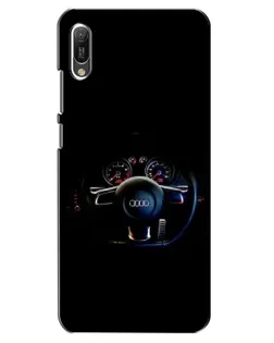 Чохол для Huawei Y6 2019 з картинкою «Салон Audi — кермо» Чохол для Huawei Y6 2019 з картинкою «Салон Audi — кермо»