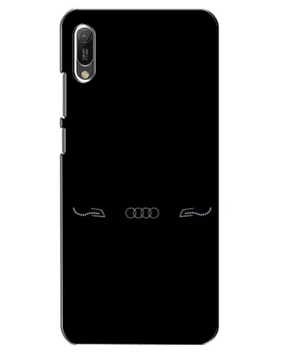 Чехол для Huawei Y6 2019 с картинкой «Audi — световой подпись»