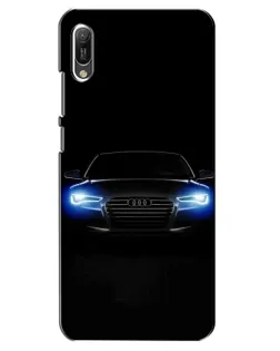 Чехол для Huawei Y6 2019 с картинкой «Audi в неоне» Чехол для Huawei Y6 2019 с картинкой «Audi в неоне»