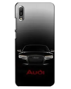 Чехол для Huawei Y6 2019 с картинкой «Audi — градиентный контур» Чехол для Huawei Y6 2019 с картинкой «Audi — градиентный контур»