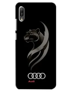Чехол для Huawei Y6 2019 с картинкой «Графика — пантера и Audi» Чехол для Huawei Y6 2019 с картинкой «Графика — пантера и Audi»