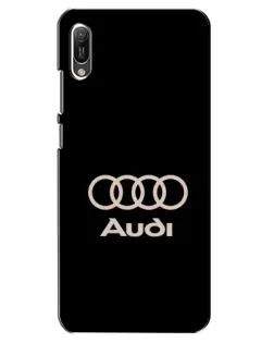 Чехол для Huawei Y6 2019 с картинкой «Audi — золотой логотип» Чехол для Huawei Y6 2019 с картинкой «Audi — золотой логотип»