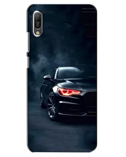Чехол для Huawei Y6 2019 с картинкой «Audi — хищный взгляд»