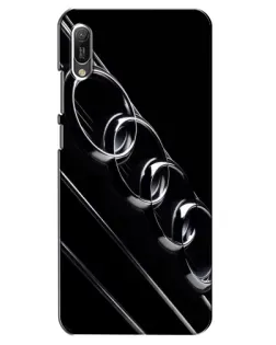 Чехол для Huawei Y6 2019 с картинкой «Audi — абстрактные кольца» Чехол для Huawei Y6 2019 с картинкой «Audi — абстрактные кольца»