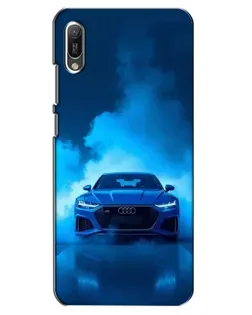 Чехол для Huawei Y6 2019 с картинкой «Audi — голубая энергия» Чехол для Huawei Y6 2019 с картинкой «Audi — голубая энергия»
