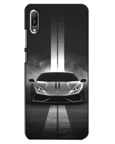Чехол для Huawei Y6 2019 с картинкой «Lamborghini симметрия дорог» Чехол для Huawei Y6 2019 с картинкой «Lamborghini симметрия дорог»