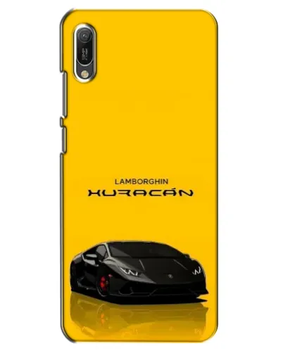 Чехол для Huawei Y6 2019 с картинкой «Lamborghini Huracan черный» Чехол для Huawei Y6 2019 с картинкой «Lamborghini Huracan черный»