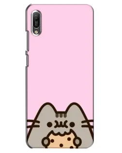 Чохол для Huawei Y6 2019 з картинкою «Pusheen та печиво» Чохол для Huawei Y6 2019 з картинкою «Pusheen та печиво»