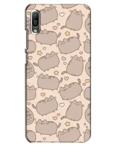 Чехол для Huawei Y6 2019 с картинкой «Маленькие Пушины»