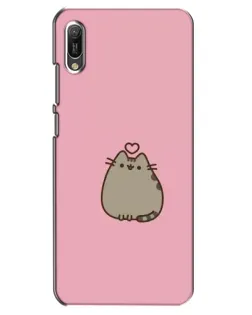 Чохол для Huawei Y6 2019 з картинкою «Pusheen серце» Чохол для Huawei Y6 2019 з картинкою «Pusheen серце»