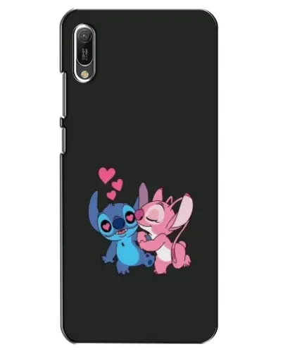 Чехол для Huawei Y6 2019 с картинкой «Анжел целует Стича» Чехол для Huawei Y6 2019 с картинкой «Анжел целует Стича»