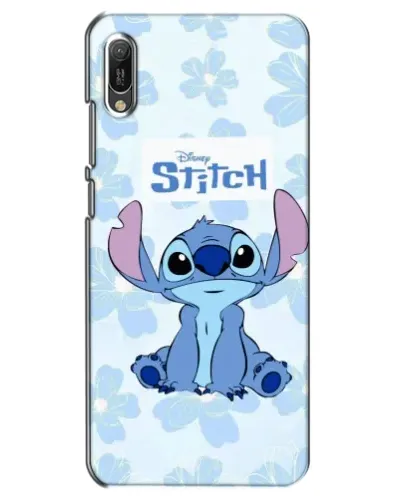 Чехол для Huawei Y6 2019 с картинкой «Stitch среди цветов» Чехол для Huawei Y6 2019 с картинкой «Stitch среди цветов»