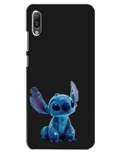 Чехол для Huawei Y6 2019 с картинкой «Стич на черном» Чехол для Huawei Y6 2019 с картинкой «Стич на черном»