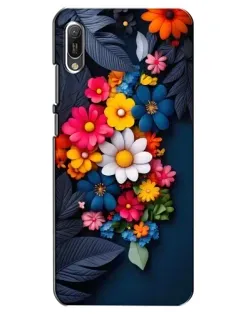 Чехол для Huawei Y6 2019 с картинкой «Цветочная феерия» Чехол для Huawei Y6 2019 с картинкой «Цветочная феерия»
