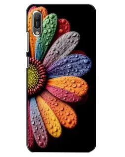 Чехол для Huawei Y6 2019 с картинкой «Радужный цветок» Чехол для Huawei Y6 2019 с картинкой «Радужный цветок»