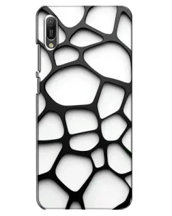 Чохол для Huawei Y6 2019 з картинкою «Біла об'ємна сітка» Чохол для Huawei Y6 2019 з картинкою «Біла об'ємна сітка»