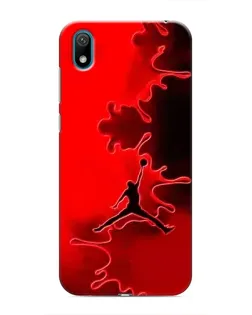 Чехол для Huawei Y6 Pro (2019)/ Y6 Prime 2019 с картинкой «Jordan Red Smoke»