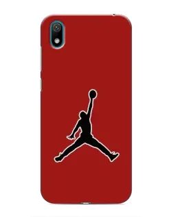 Чехол для Huawei Y6 Pro (2019)/ Y6 Prime 2019 с картинкой «Jordan Red Back»