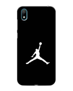 Чехол для Huawei Y6 Pro (2019)/ Y6 Prime 2019 с картинкой «Jordan Silhouette»