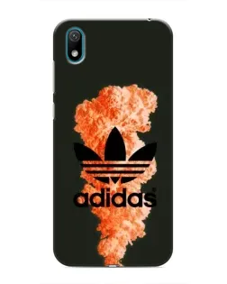 Чехол для Huawei Y6 Pro (2019)/ Y6 Prime 2019 с картинкой «Оранжевый дым Adidas» Чехол для Huawei Y6 Pro (2019)/ Y6 Prime 2019 с картинкой «Оранжевый дым Adidas»