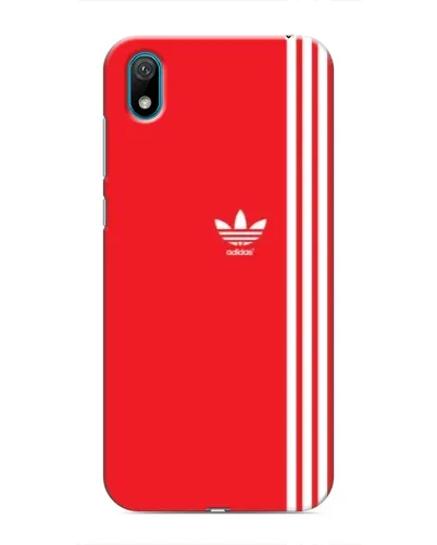 Чехол для Huawei Y6 Pro (2019)/ Y6 Prime 2019 с картинкой «Красный минимализм Adidas»