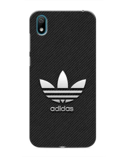 Чехол для Huawei Y6 Pro (2019)/ Y6 Prime 2019 с картинкой «Adidas Карбоновая текстура»
