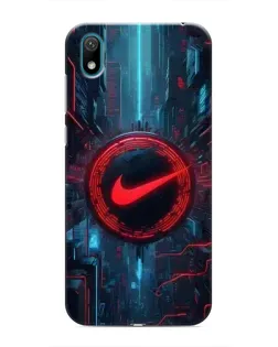 Чехол для Huawei Y6 Pro (2019)/ Y6 Prime 2019 с картинкой «Техногенный стиль Nike» Чехол для Huawei Y6 Pro (2019)/ Y6 Prime 2019 с картинкой «Техногенный стиль Nike»
