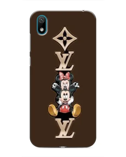 Чехол для Huawei Y6 Pro (2019)/ Y6 Prime 2019 с картинкой «LV и Микки Маус»