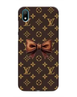 Чехол для Huawei Y6 Pro (2019)/ Y6 Prime 2019 с картинкой «LV с бантом»