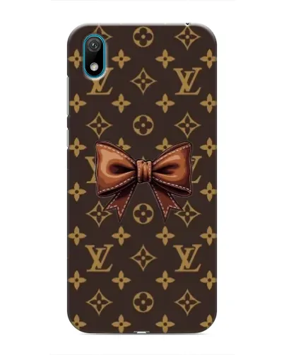 Чехол для Huawei Y6 Pro (2019)/ Y6 Prime 2019 с картинкой «LV с бантом»