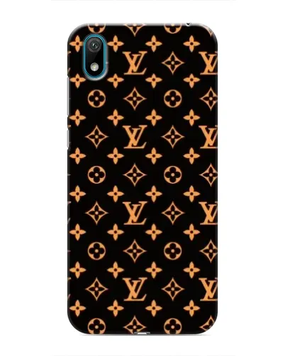 Чехол для Huawei Y6 Pro (2019)/ Y6 Prime 2019 с картинкой «Золотая монограмма LV»