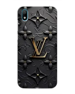 Чехол для Huawei Y6 Pro (2019)/ Y6 Prime 2019 с картинкой «Кожаная текстура LV»