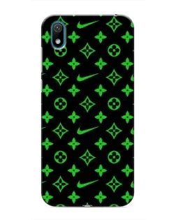 Чехол для Huawei Y6 Pro (2019)/ Y6 Prime 2019 с картинкой «Неоновый принт LV»
