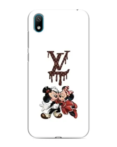 Чехол для Huawei Y6 Pro (2019)/ Y6 Prime 2019 с картинкой «LV и Микки Маус»