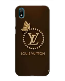 Чехол для Huawei Y6 Pro (2019)/ Y6 Prime 2019 с картинкой «LV — золотая печать»