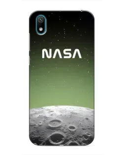 Чехол для Huawei Y6 Pro (2019)/ Y6 Prime 2019 с картинкой «NASA — лунный градиент»