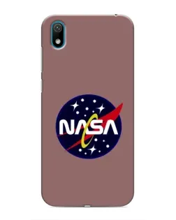 Чехол для Huawei Y6 Pro (2019)/ Y6 Prime 2019 с картинкой «NASA — ретро космос»