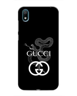 Чехол для Huawei Y6 Pro (2019)/ Y6 Prime 2019 с картинкой «Gucci — серебряная змея»