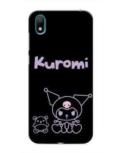 Чохол для Huawei Y6 Pro (2019)/ Y6 Prime 2019 з картинкою «Kuromi — чорний мінімалізм» Чохол для Huawei Y6 Pro (2019)/ Y6 Prime 2019 з картинкою «Kuromi — чорний мінімалізм»