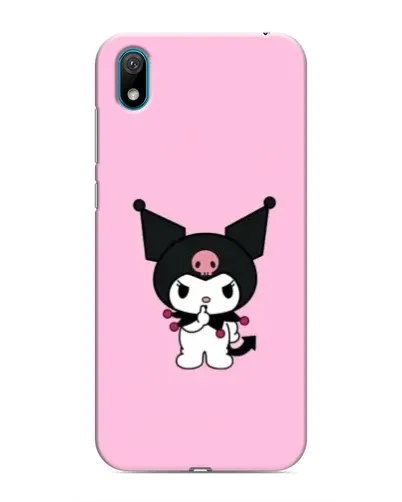 Чехол для Huawei Y6 Pro (2019)/ Y6 Prime 2019 с картинкой «Kuromi — розовая нежность»