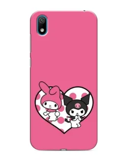 Чохол для Huawei Y6 Pro (2019)/ Y6 Prime 2019 з картинкою «Kuromi та My Melody» Чохол для Huawei Y6 Pro (2019)/ Y6 Prime 2019 з картинкою «Kuromi та My Melody»