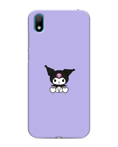Чехол для Huawei Y6 Pro (2019)/ Y6 Prime 2019 с картинкой «Kuromi — фиолетовый минимализм»