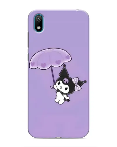 Чехол для Huawei Y6 Pro (2019)/ Y6 Prime 2019 с картинкой «Kuromi с зонтиком»