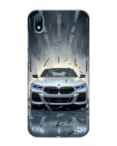 Чехол для Huawei Y6 Pro (2019)/ Y6 Prime 2019 с картинкой «BMW в свете фар»