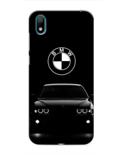Чехол для Huawei Y6 Pro (2019)/ Y6 Prime 2019 с картинкой «BMW — взгляд из темноты»