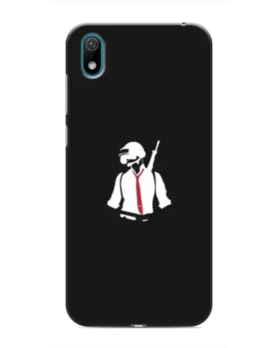 Чехол для Huawei Y6 Pro (2019)/ Y6 Prime 2019 с картинкой «PUBG — силуэт воина» Чехол для Huawei Y6 Pro (2019)/ Y6 Prime 2019 с картинкой «PUBG — силуэт воина»