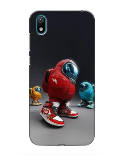 Чехол для Huawei Y6 Pro (2019)/ Y6 Prime 2019 с картинкой «Among Us — 3D стиль»