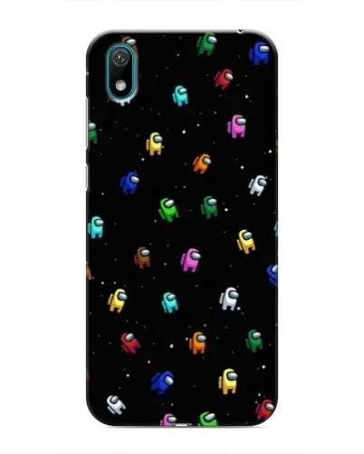 Чехол для Huawei Y6 Pro (2019)/ Y6 Prime 2019 с картинкой «Экипаж Among Us»
